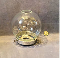 Clear Glass Light Shade — Glass, late 19th century