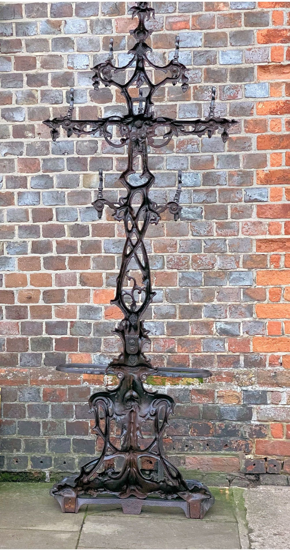 Coalbrookable Cast Iron Hallstand — view 2