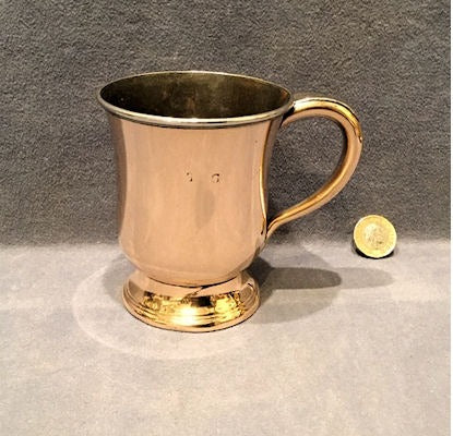 Copper Ale Tankard — Copper, mid 19th century