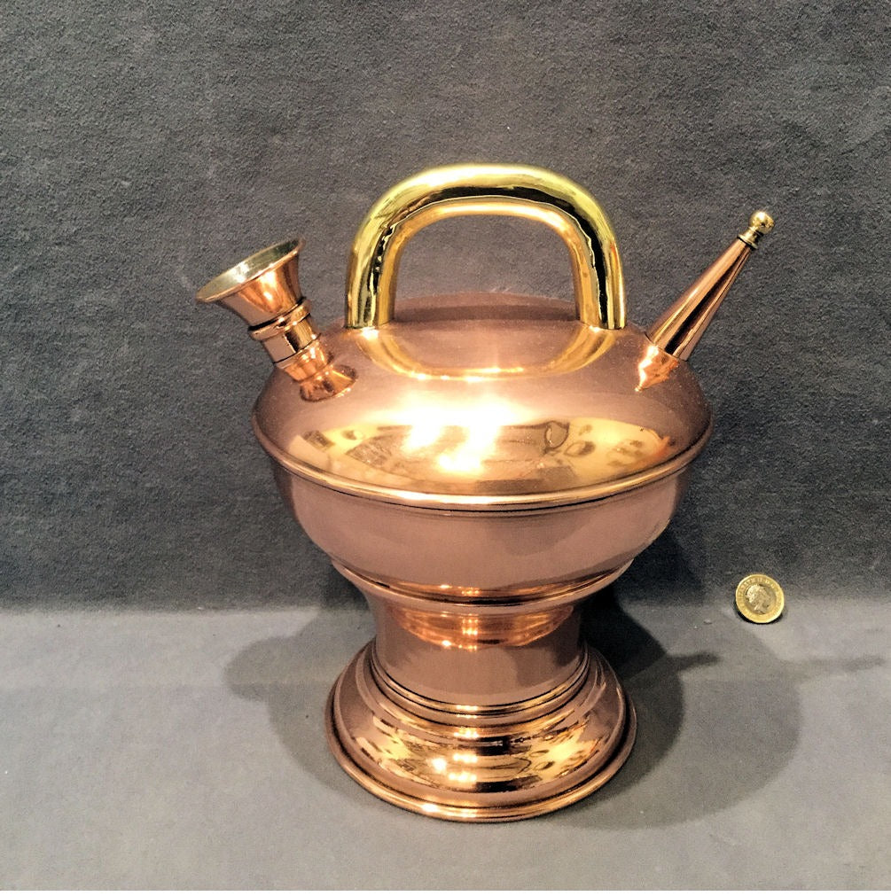 Copper Asthma Kettle — Copper, circa 1900