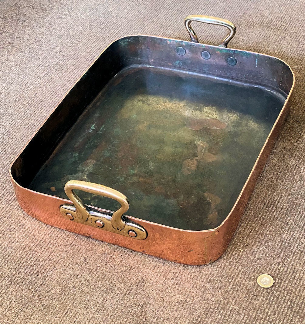 Copper Brasing Pan — Copper, late 19th century