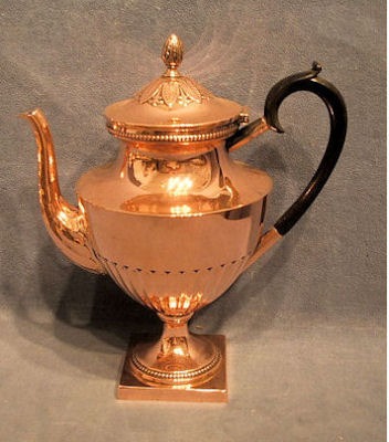 Copper Coffee Pot — Copper, early 19th century
