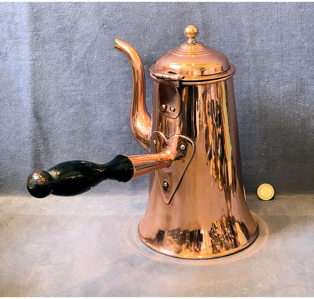 Copper Coffee Pot — view 2