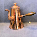 Copper Coffee Pot — Copper, late 19th century