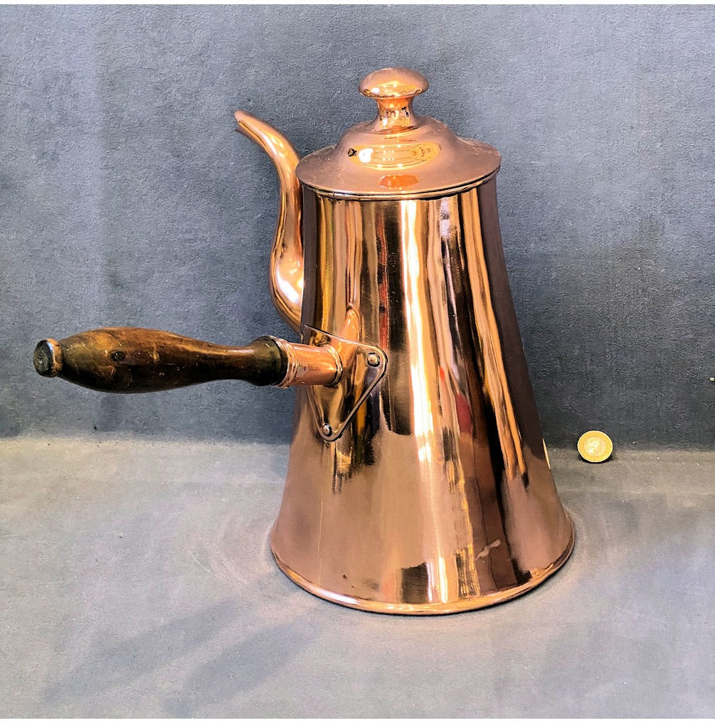 Copper Coffee Pot — view 2