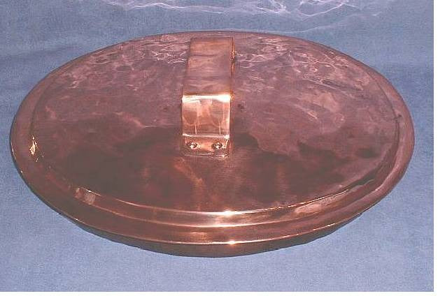 Copper Cookpot Lid — Copper, 19th century
