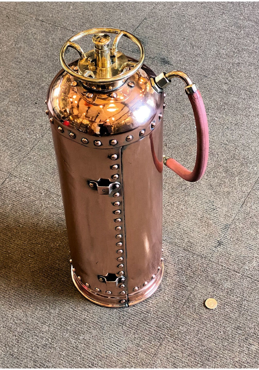 Copper Fire Extinguisher — view 2