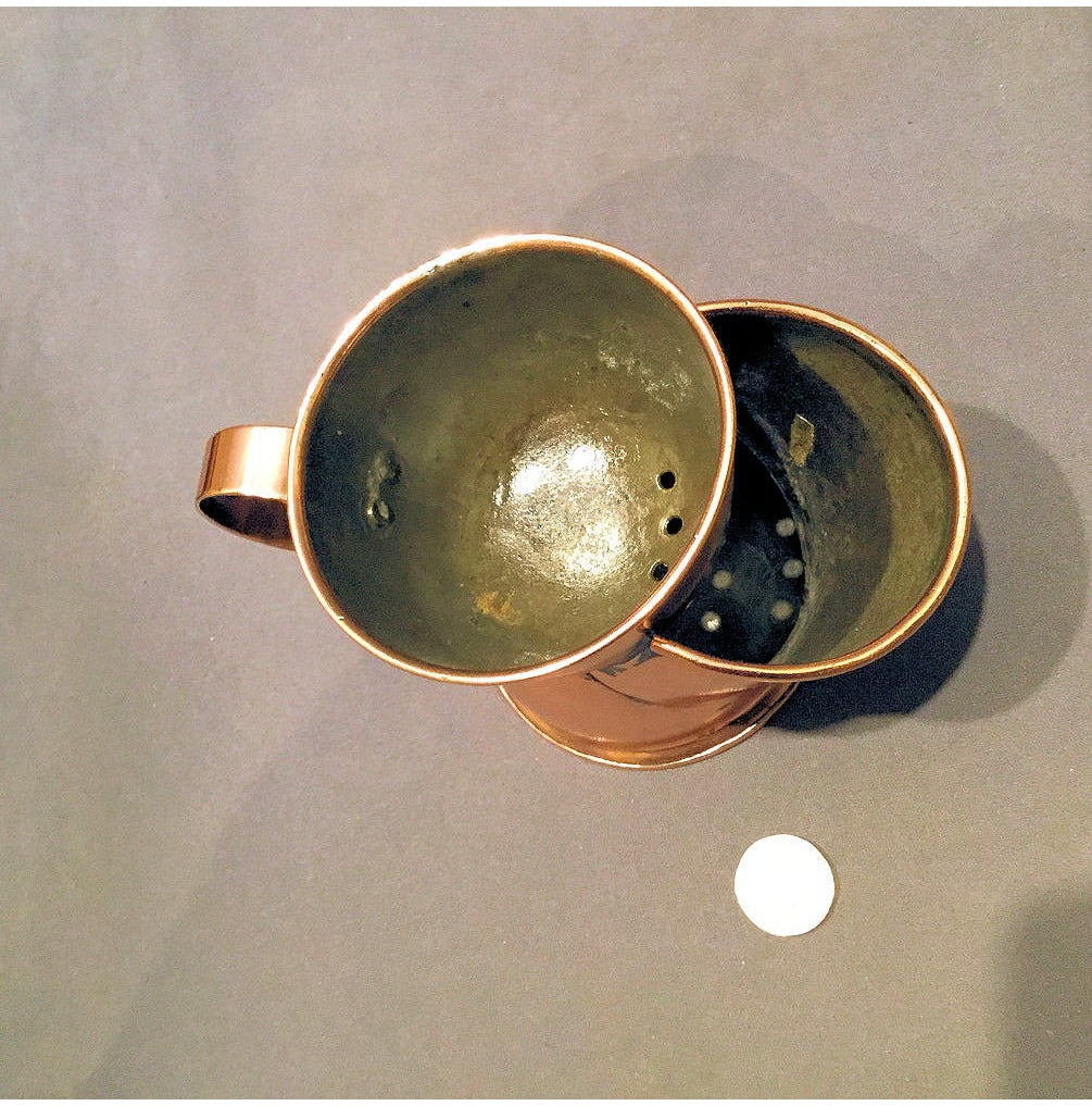 Copper Gents Shaving Mug — view 3