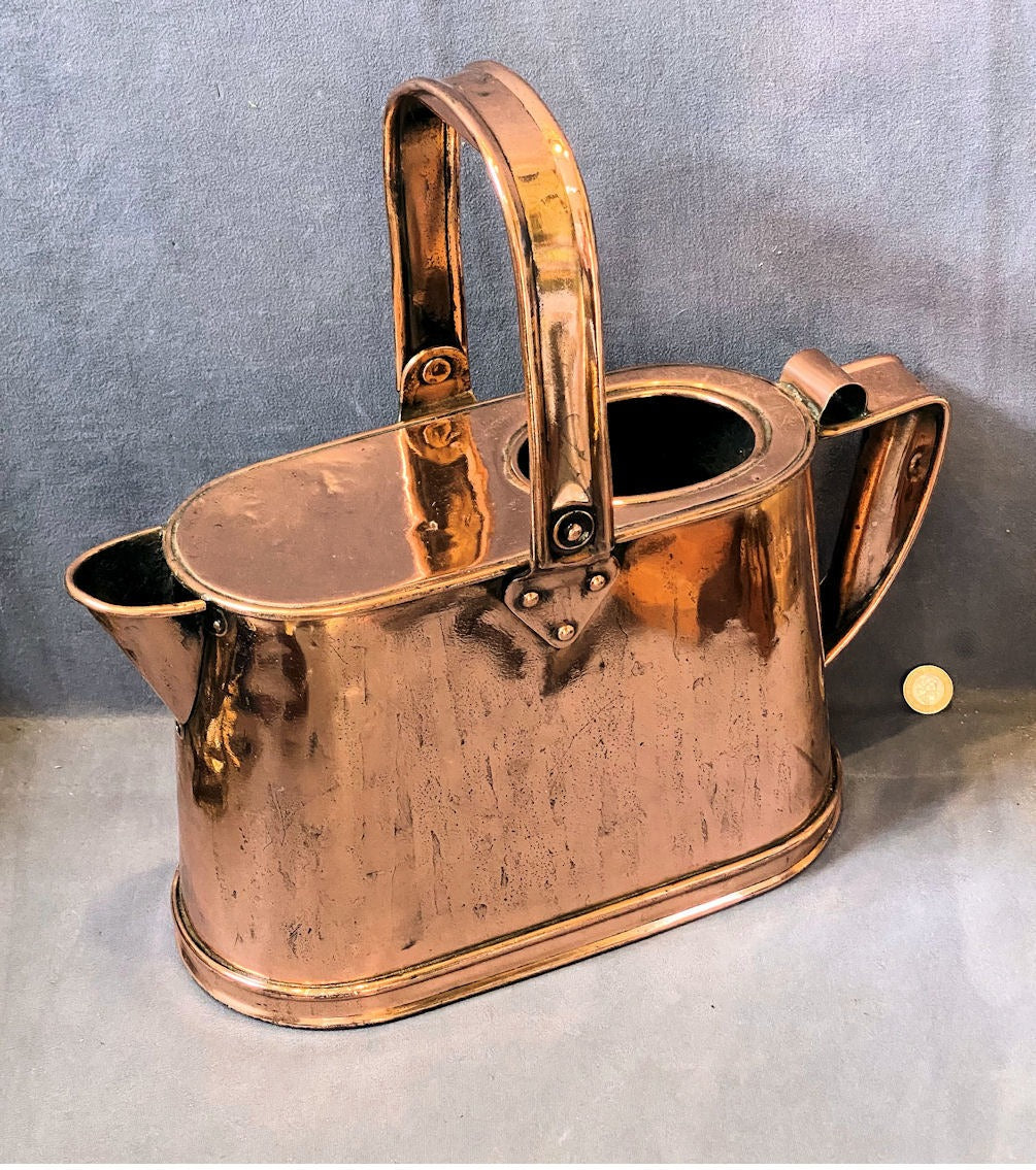 Copper Hot Water Can — Copper, 1916