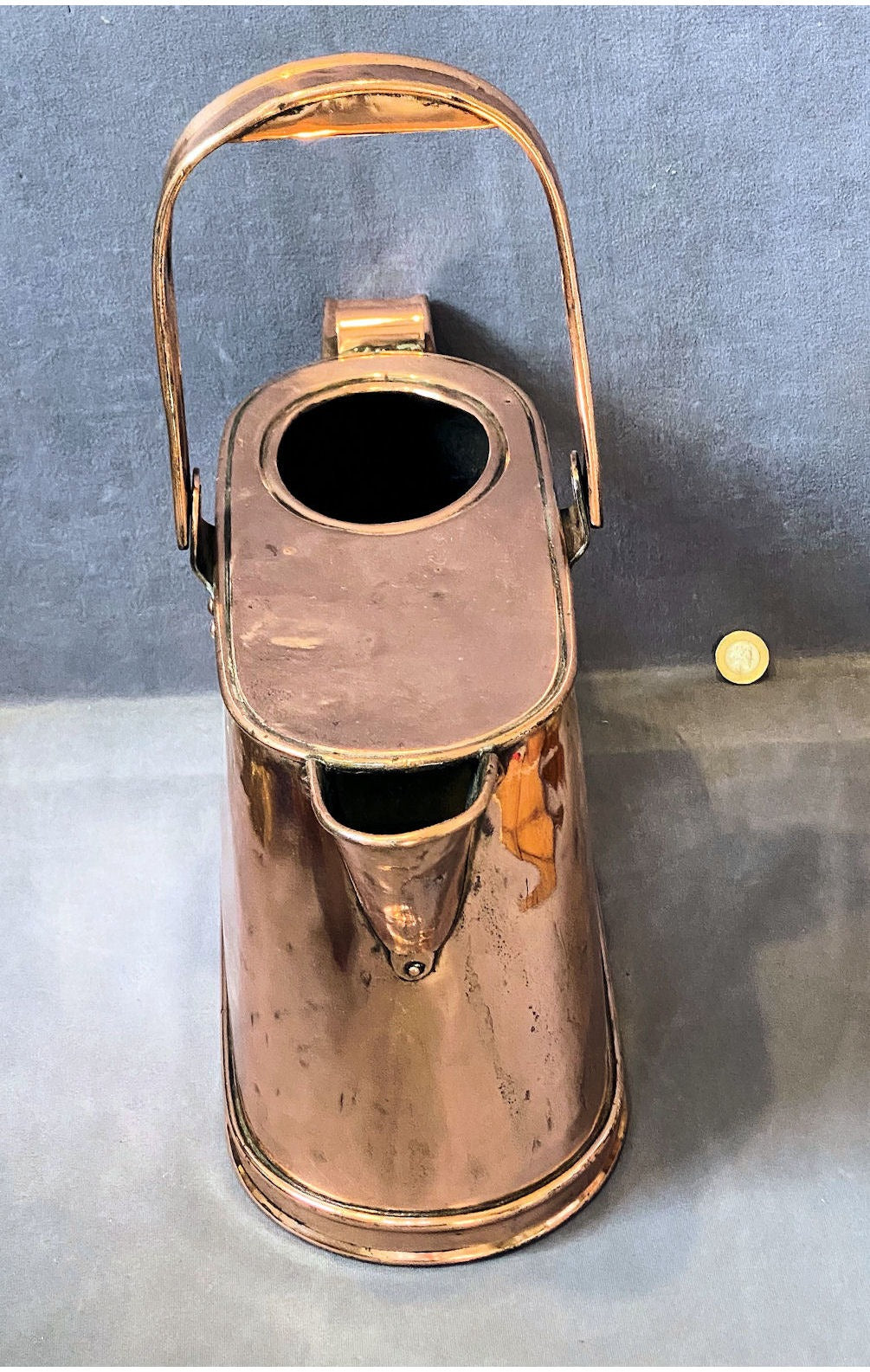 Copper Hot Water Can — view 2