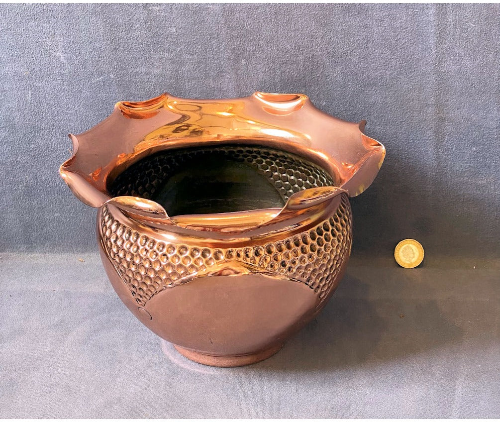 Copper Jardiniere — view 2