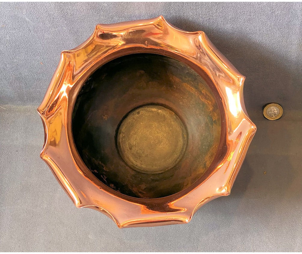 Copper Jardiniere — view 3
