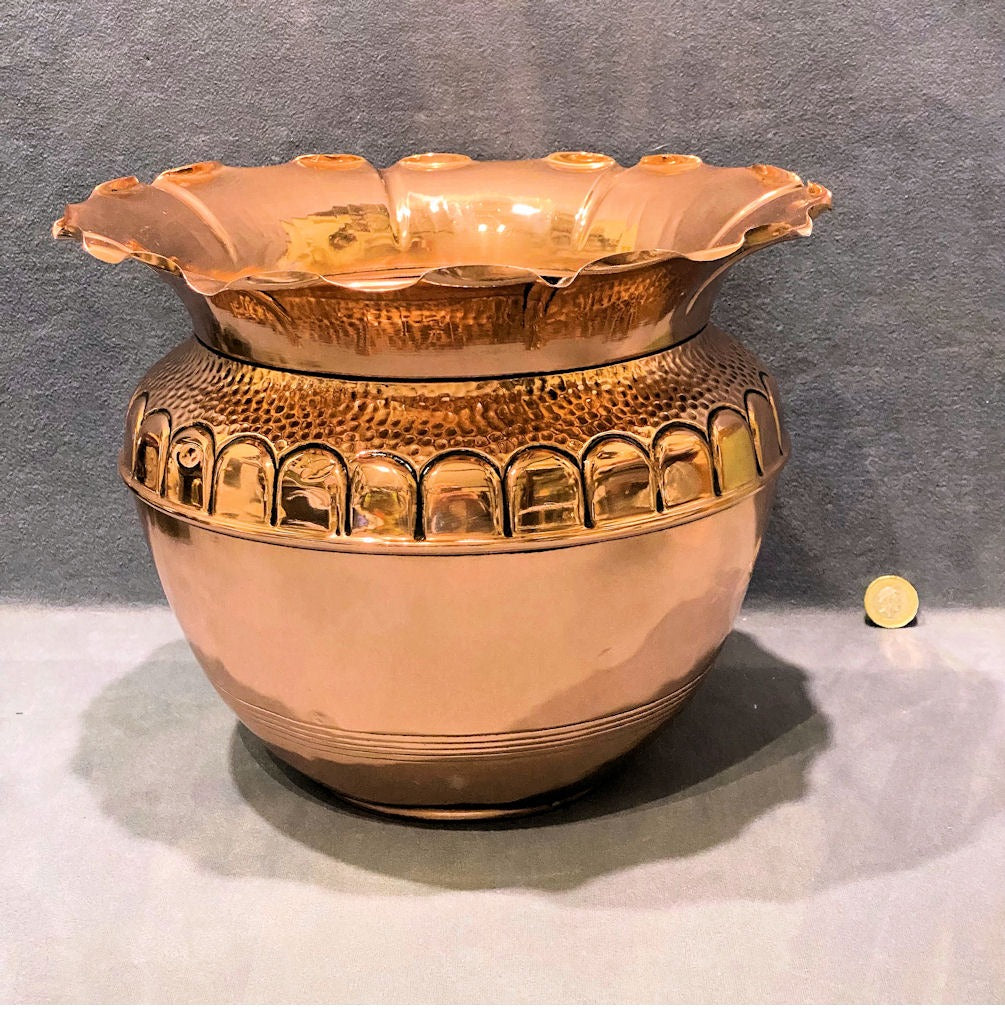 Copper Jardiniere — Copper, 1920's