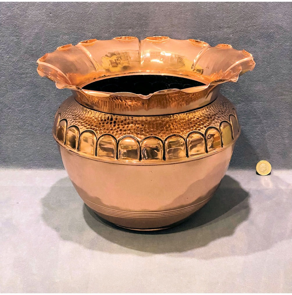 Copper Jardiniere — view 2