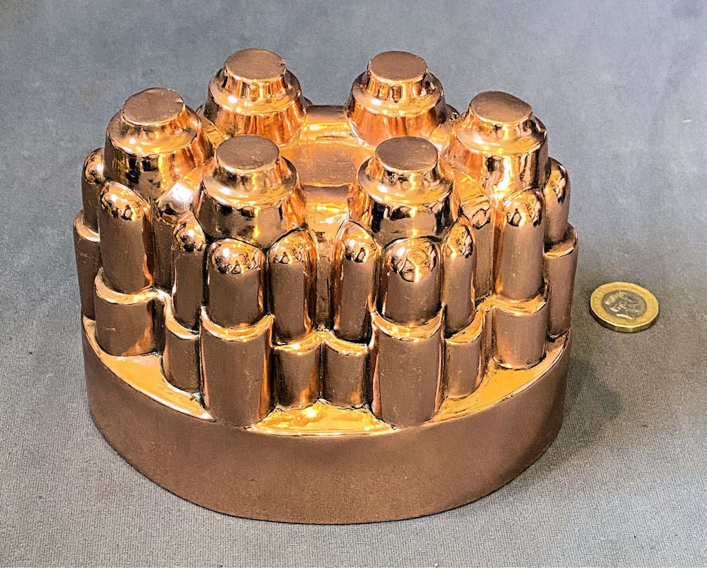 Copper Jelly Mould — Copper, late 19th century
