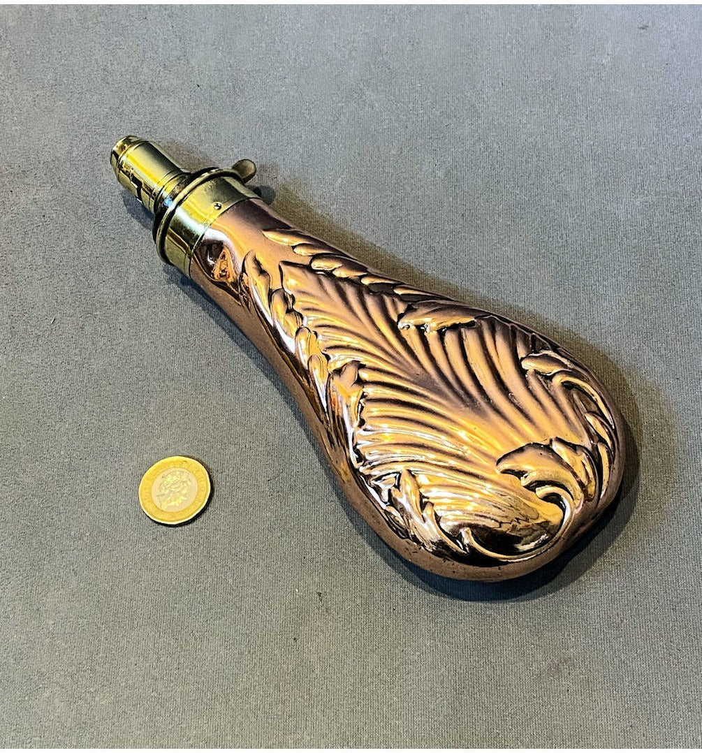Copper Powder Flask — view 2