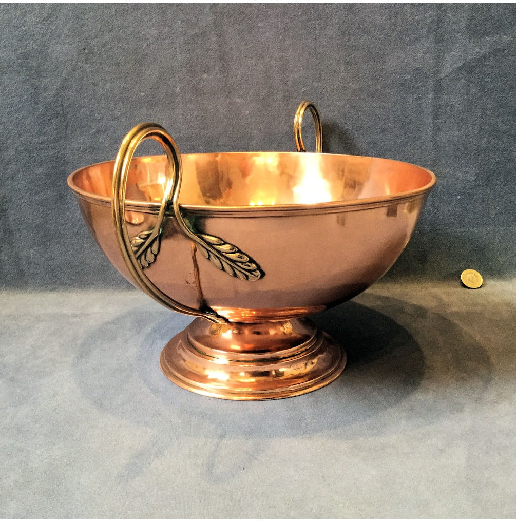 Copper Presentation Punch Bowl — view 2