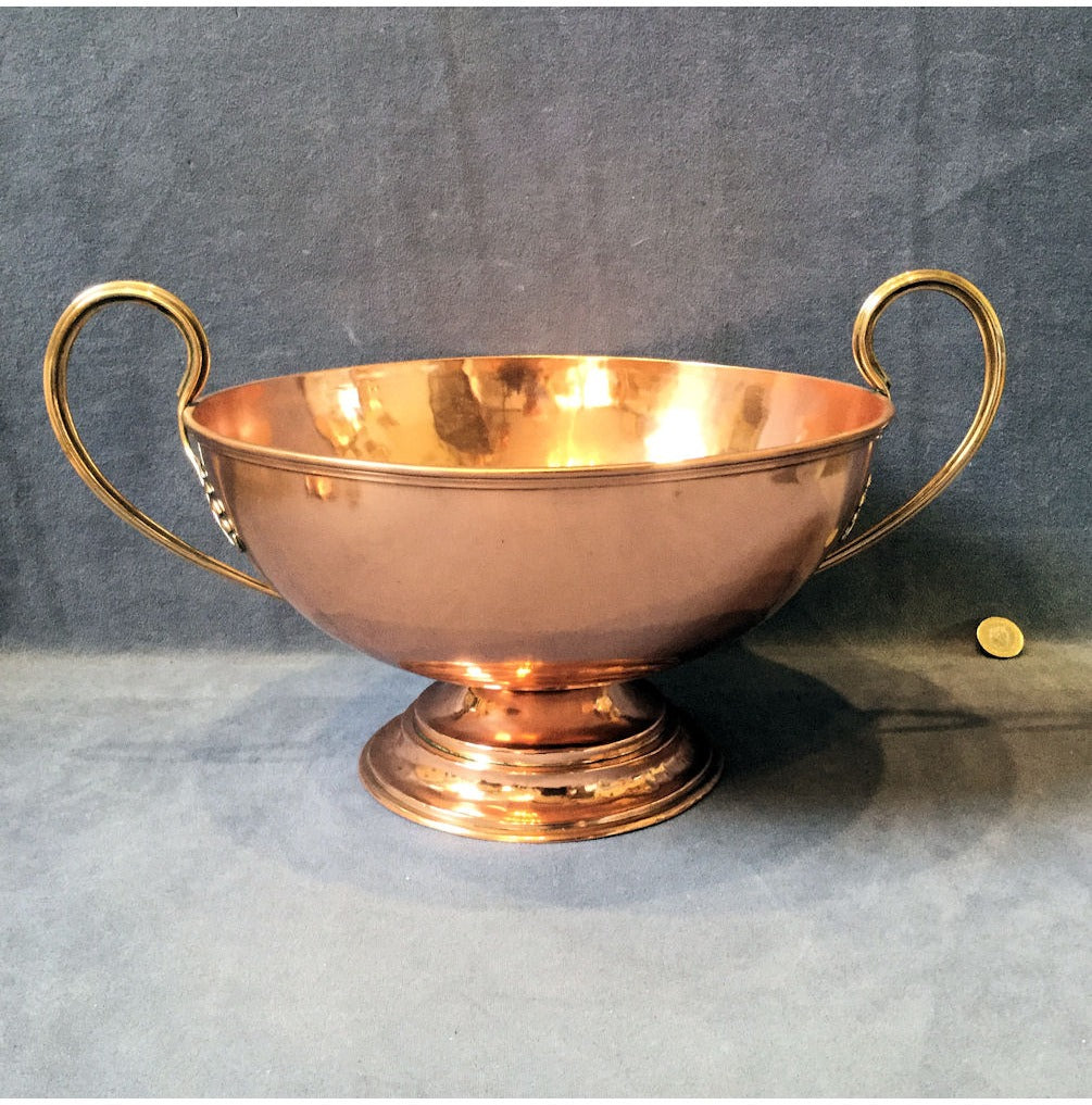 Copper Presentation Punch Bowl — view 3