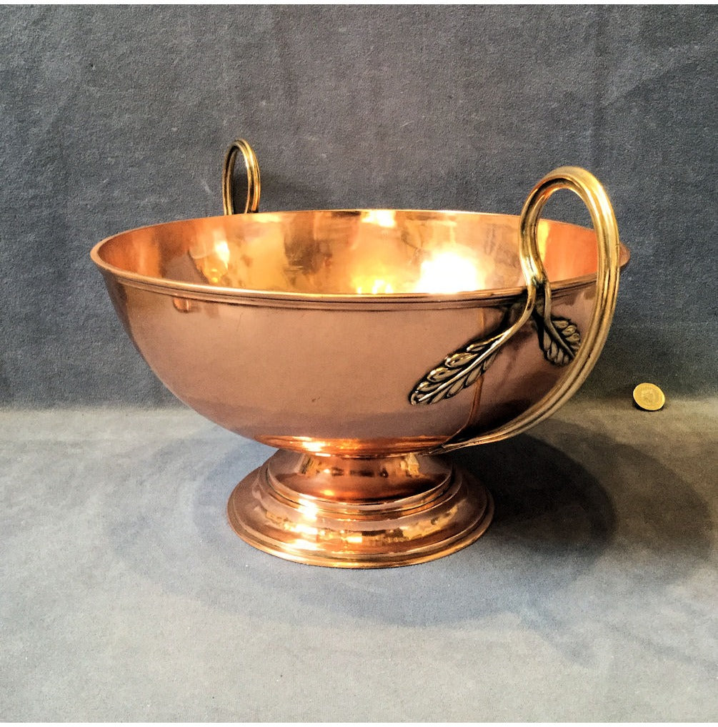 Copper Presentation Punch Bowl — view 4