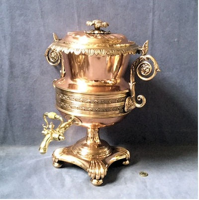 Copper Samovar — Copper, early 19th century