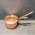 Copper Saucepan with Lid — Copper, late 19th century
