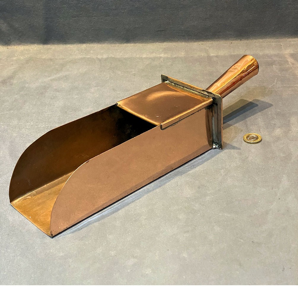 Copper Scoop, 2 available — Copper, late 19th century