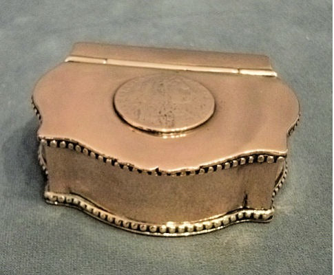 Copper Snuff Box — Copper, early 19th century