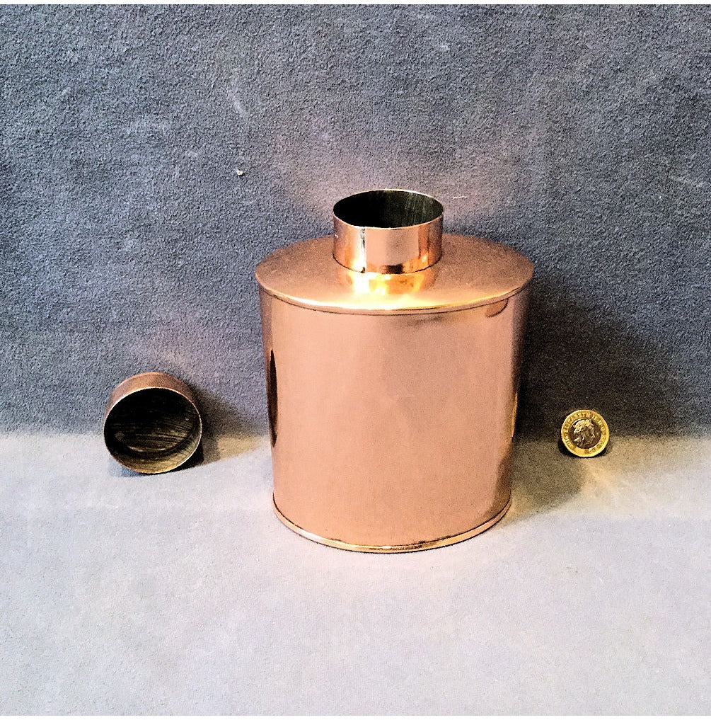 Copper Tea Caddy — view 3
