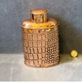Copper Tea Caddy — Copper, 1920's