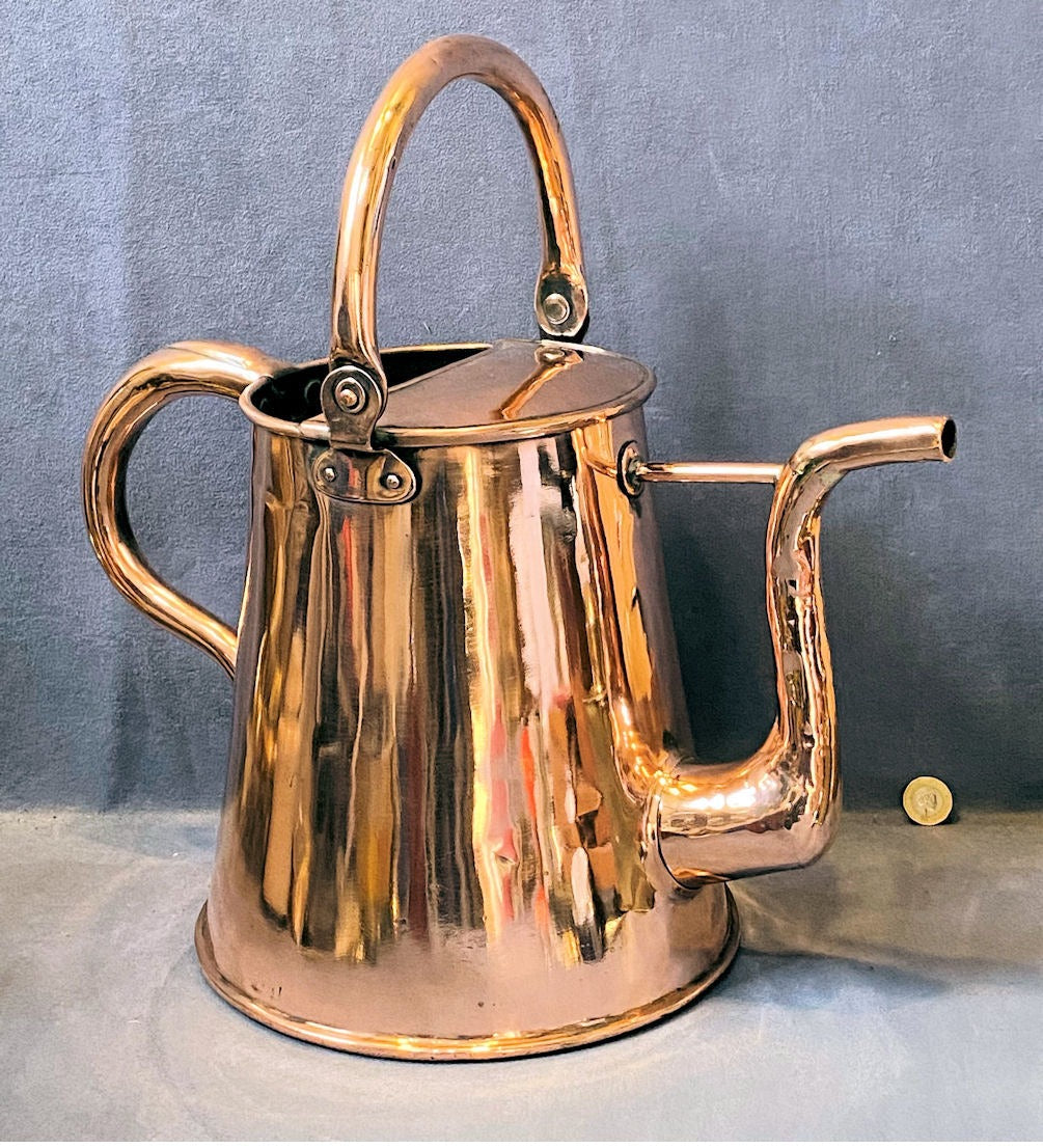 Copper Watering Can — Copper, 19th century