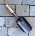 Corn Chandlers Grain Scoop — Steel, late 19th century