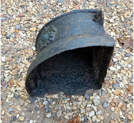 Corner Cast Iron Rain Hopper — view 2