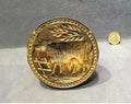 Cow Sycamore Butter Stamp — Sycamore, late 19th century