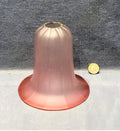 Cranberry Tinted Glass Lamp Shade — Glass, 1920's