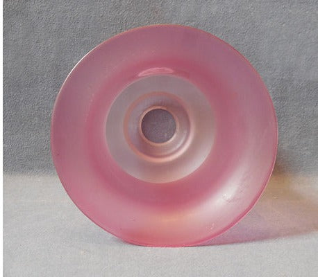 Cranberry Tinted Glass Light Shade — view 2