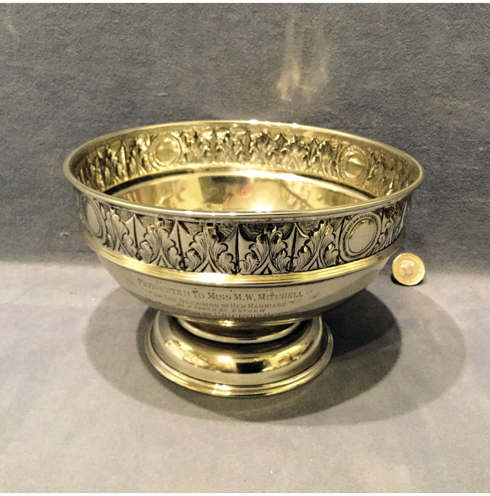 Crichton School Presentation Rose Bowl — view 2