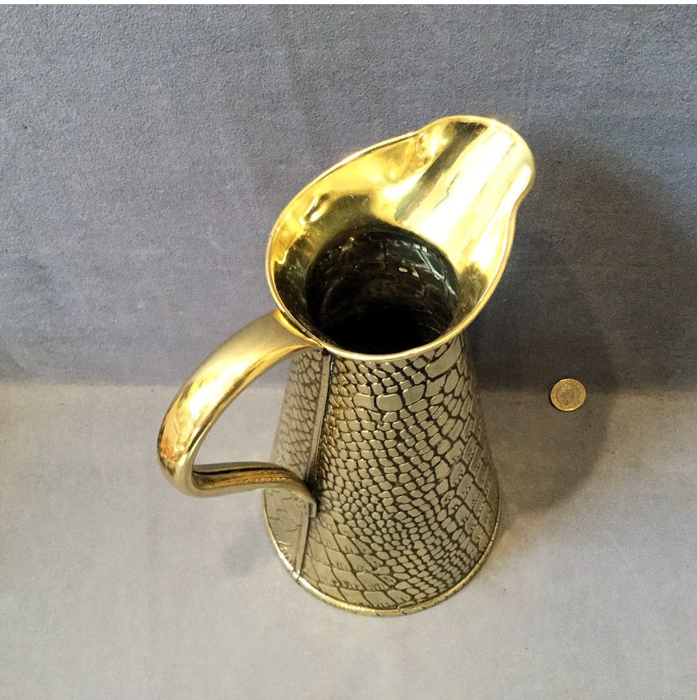 Crocodile Brass Water Jug — view 4
