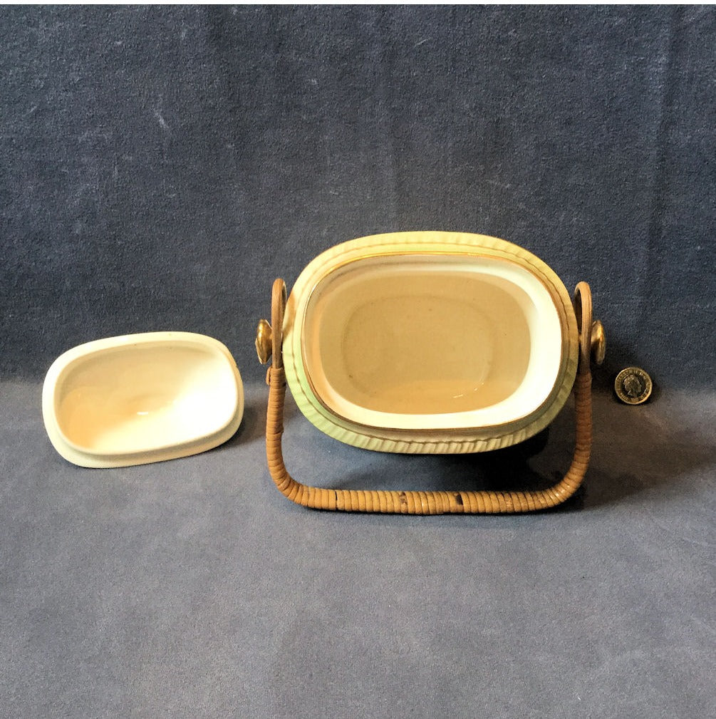 Crown Devon Biscuit Barrel — view 4