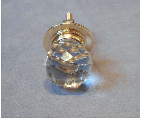 Cut Glass Cupboard Knob — view 2