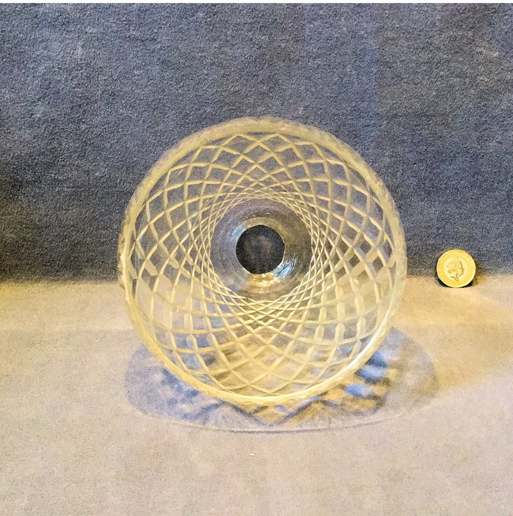 Cut Glass Lamp Shade — view 2