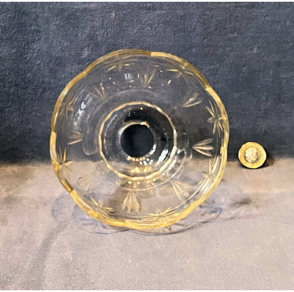 Cut Glass Lamp Shade — view 2
