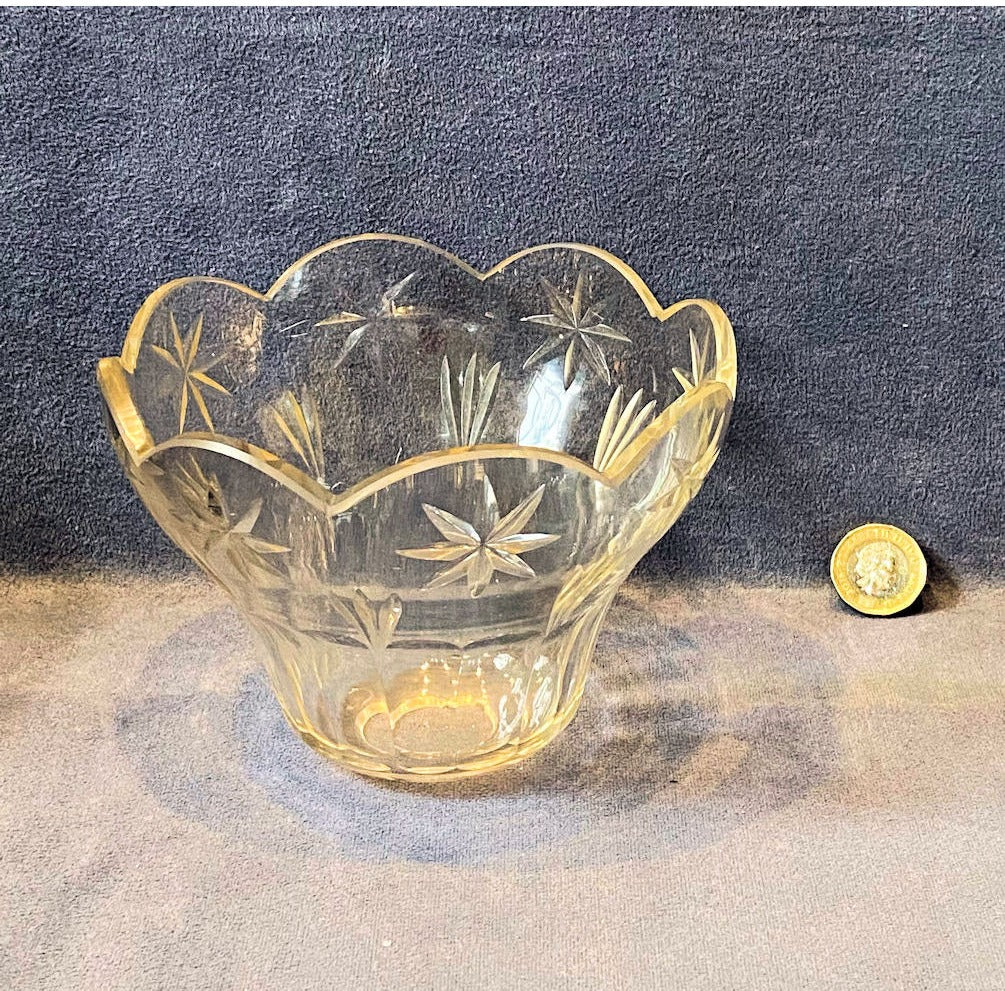 Cut Glass Lamp Shade — view 3