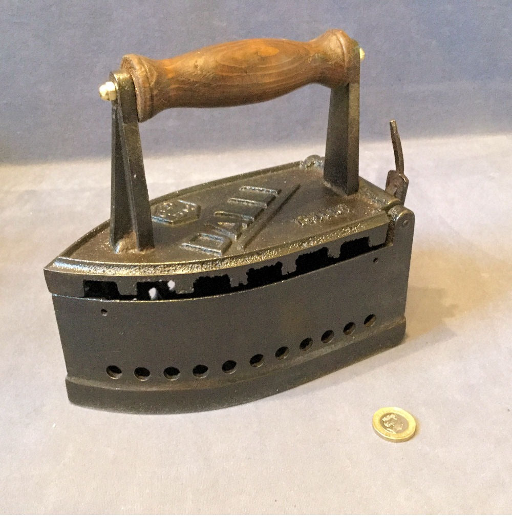 Dalli Charcoal Box Iron — Iron, circa 1900