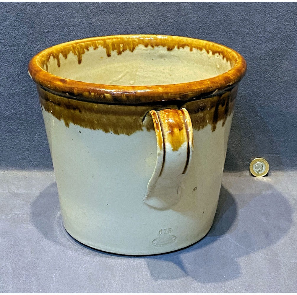 Danish Dairy Co Stoneware Butter Tub — view 2