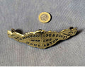 Darlaston Saddler's Brass Name Plate — Brass, late 19th century