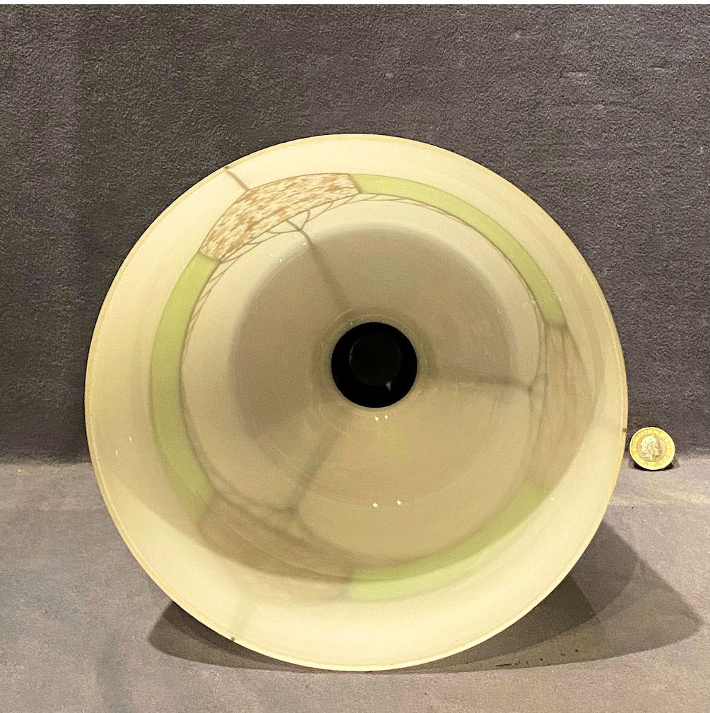 Decorated Glass Lamp Shade — view 3