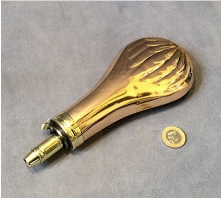 Dixon Copper Powder Flask — view 3