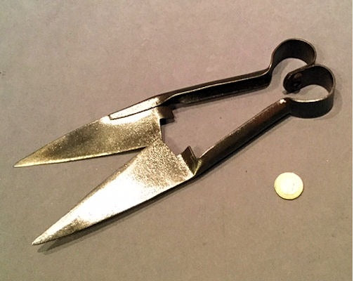 Double Sprung Sheep Shears — Steel, late 19th century