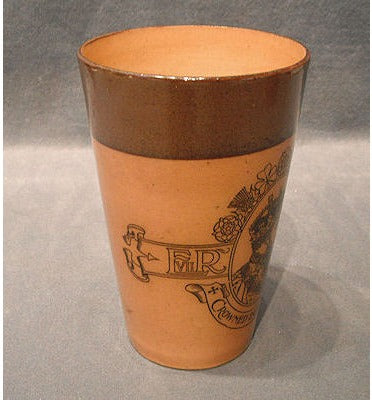 Doulton Commemorative Beaker — view 2