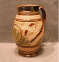 Doulton Gladstone Jug — Stoneware, late 19th century